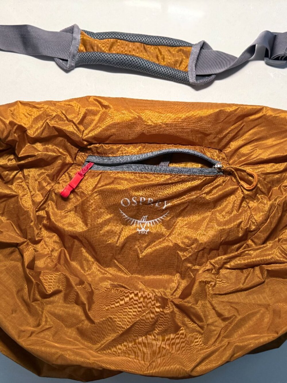 EUC Osprey Ultralight Stuff Duffel Packable 30L Orange - Picture 3 of 5